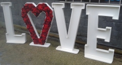 Large Numbers and Letters by Paul Todd