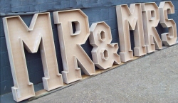 Large Numbers and Letters by Paul Todd