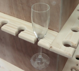 Prosecco Stand on Turntable from Paul Todd